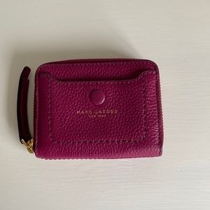 Marc Jacobs leather change wallet!